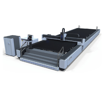 Large format gantry cutting machine